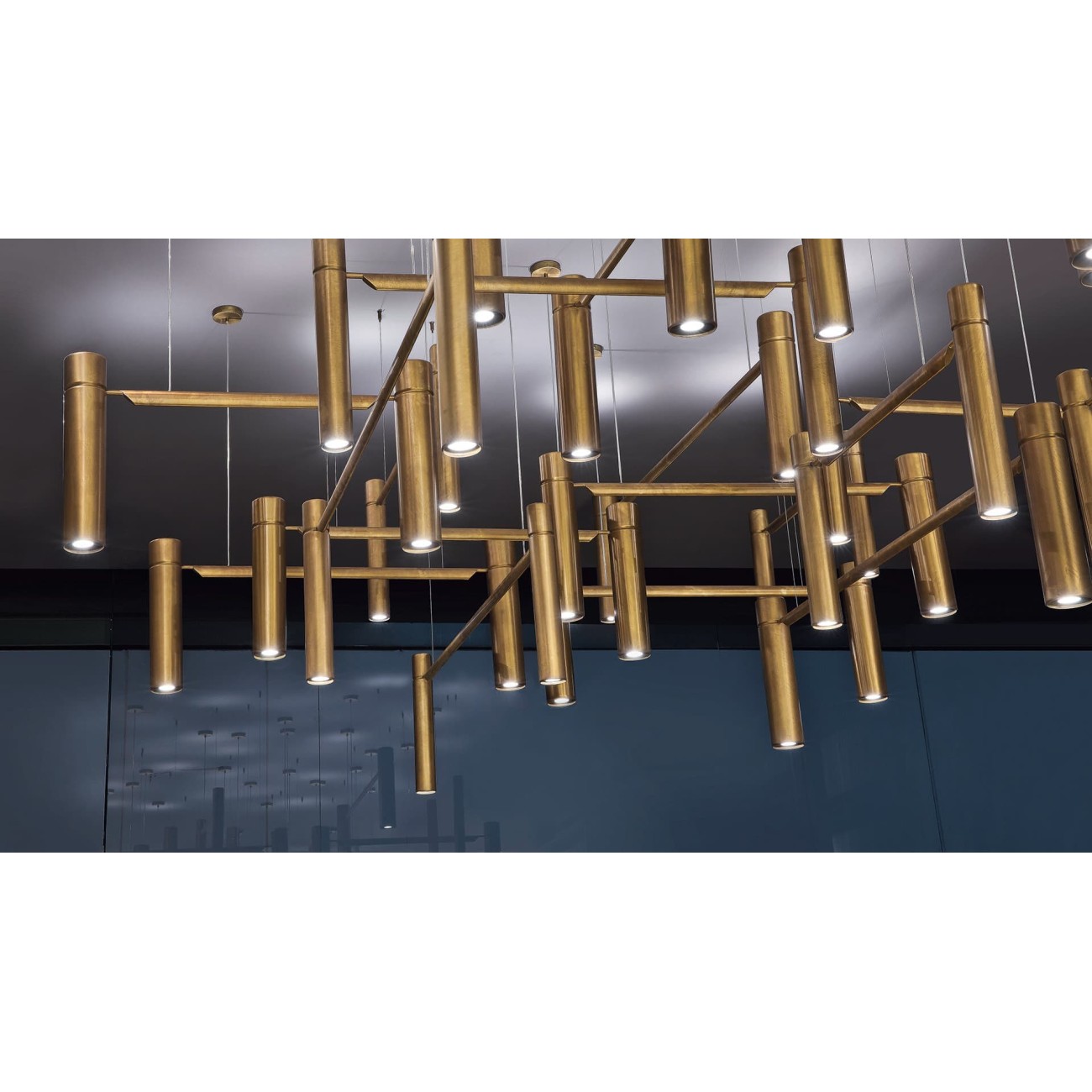 HENGE LAMPADA TUBULAR LIGHT HORIZONTAL