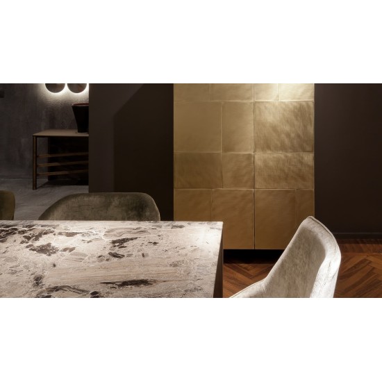 HENGE TAVOLO LY IN LEGNO E PIETRA