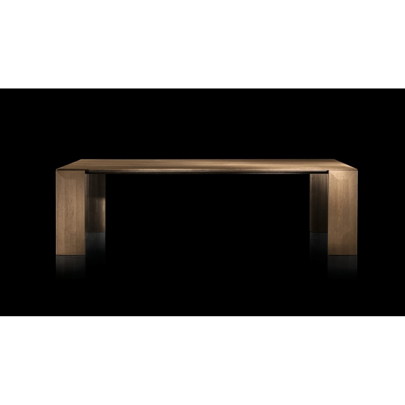 HENGE TAVOLO LY IN LEGNO E PIETRA