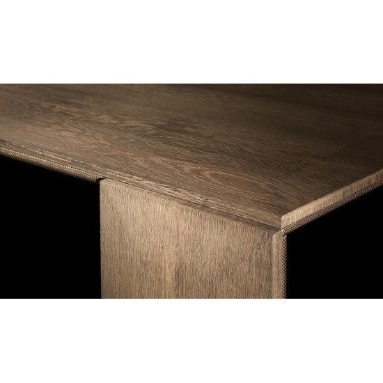 HENGE TAVOLO LY IN LEGNO E PIETRA