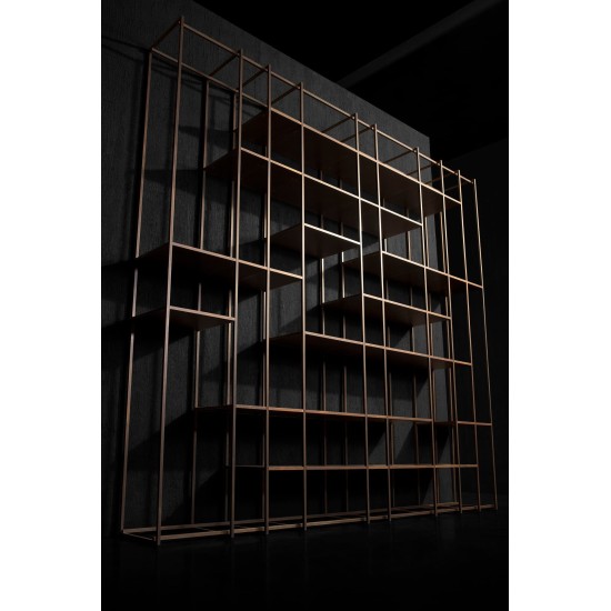 HENGE BIBLIOTHÈQUE CAGE PURE