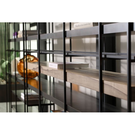 HENGE BIBLIOTHÈQUE CAGE LAYER