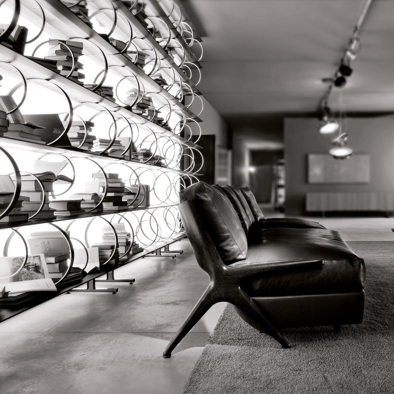 CECCOTTI FLYING CIRCLES BOOKCASE