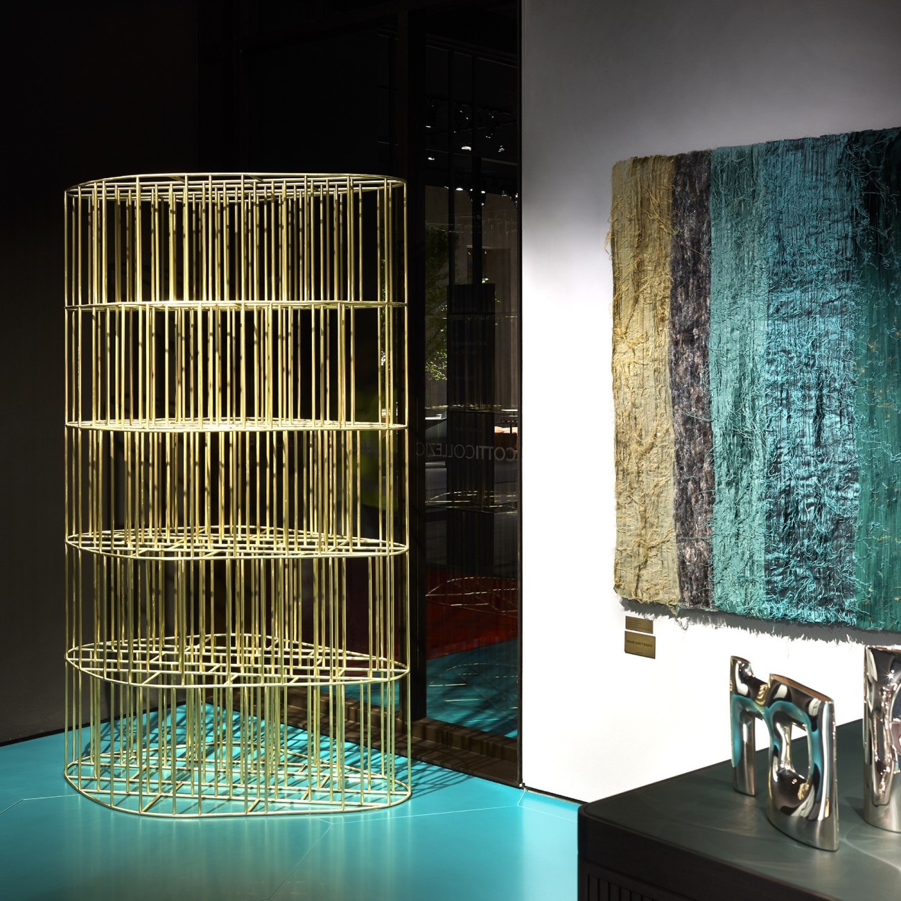 CECCOTTI GOLDEN CAGE LIBRERIA