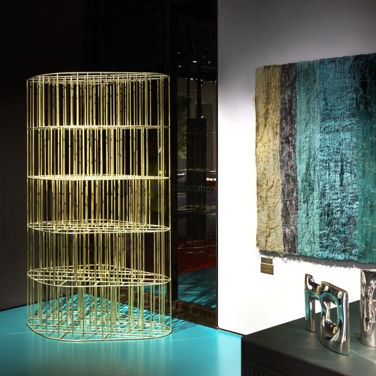 CECCOTTI GOLDEN CAGE BIBLIOTHÈQUE