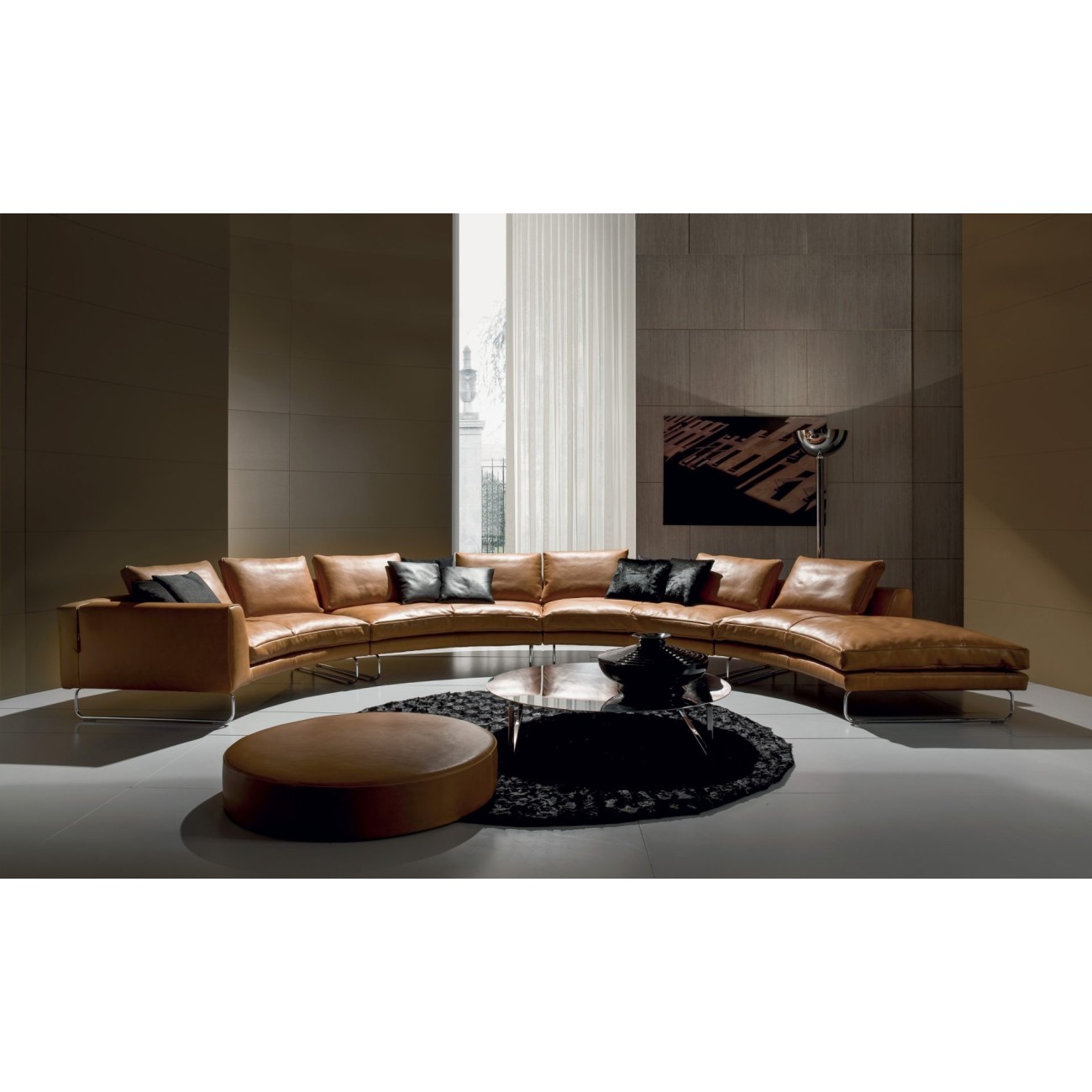 I 4 MARIANI ADD LOOK ROUND SOFA