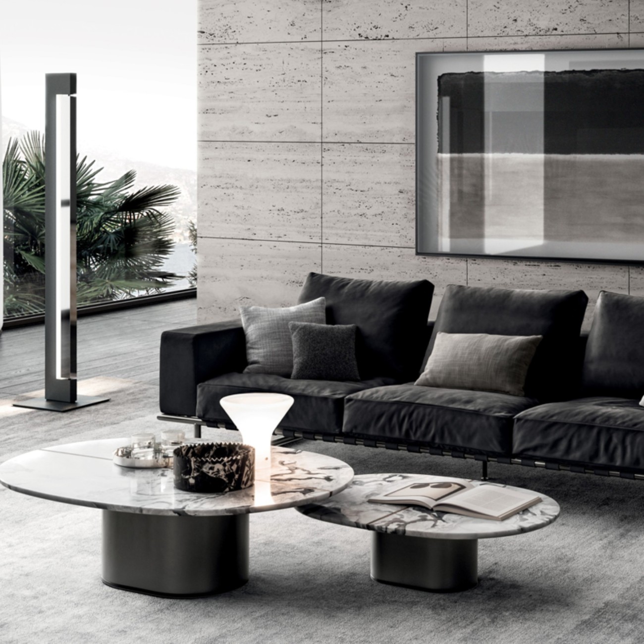 I 4 MARIANI KRISTALL SOFA
