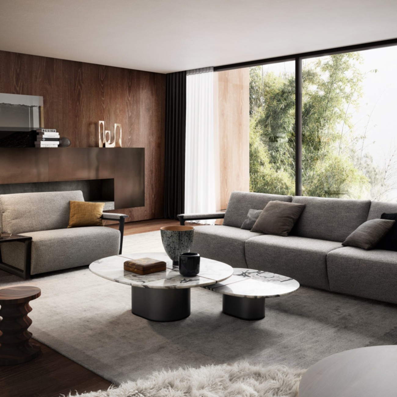 I 4 MARIANI GIOTTO TABLE BASSE