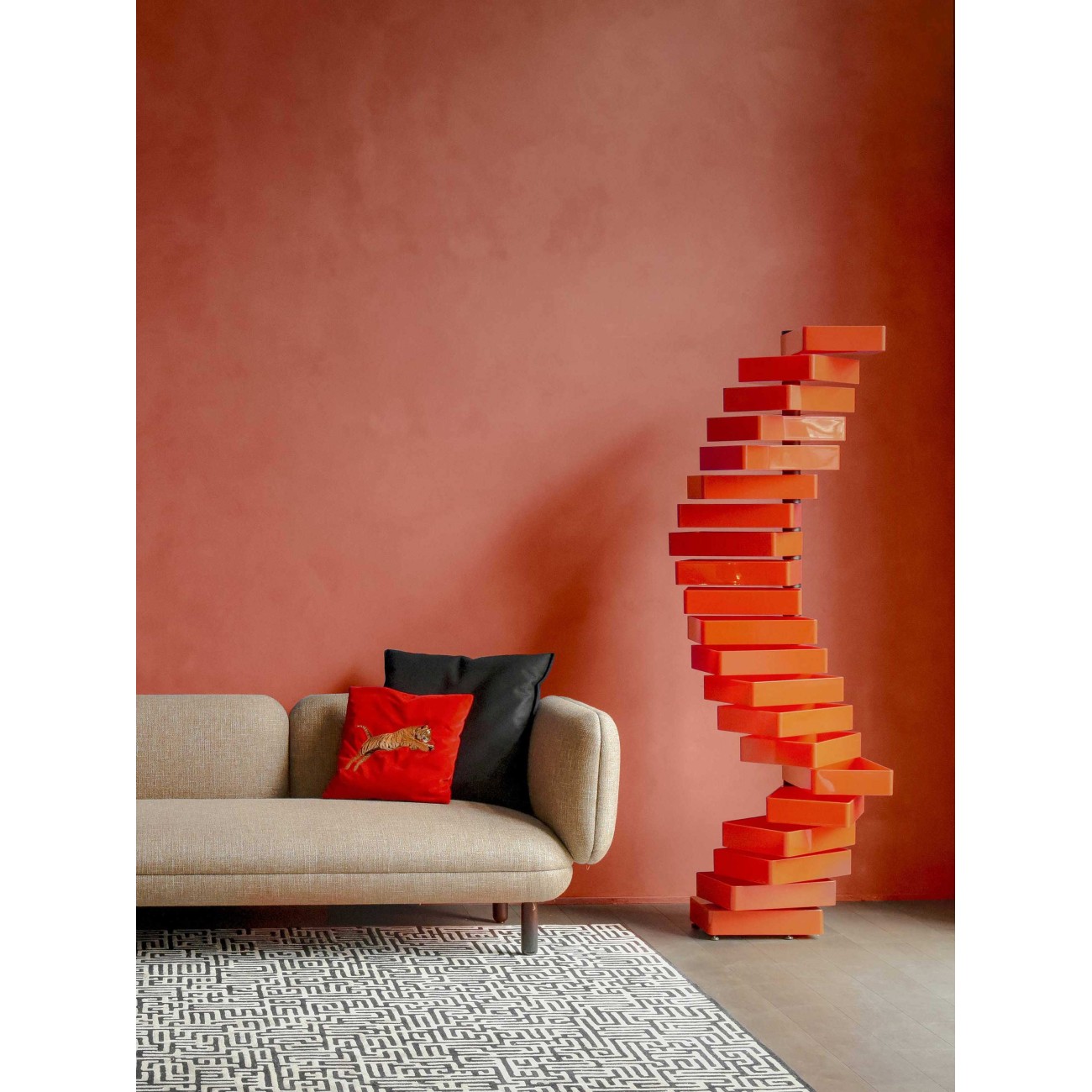 CAPPELLINI REVOLVING CASSETTIERA