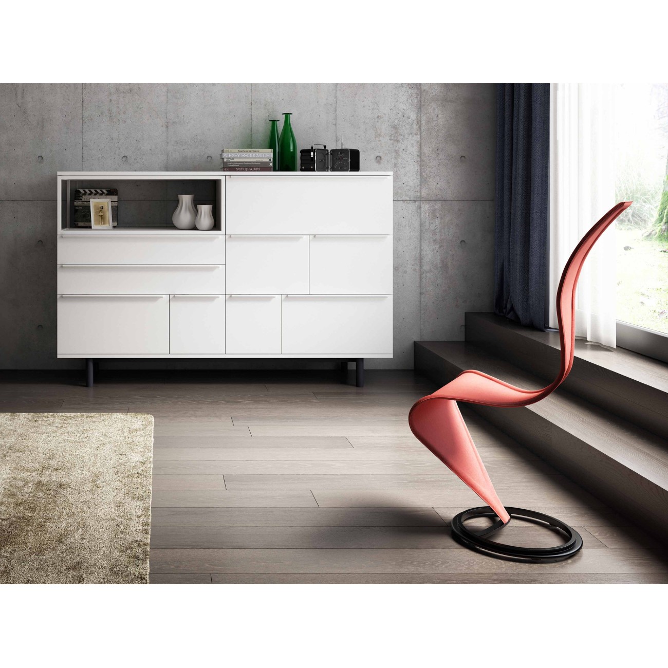 CAPPELLINI S-CHAIR CHAISES EN PAILLE