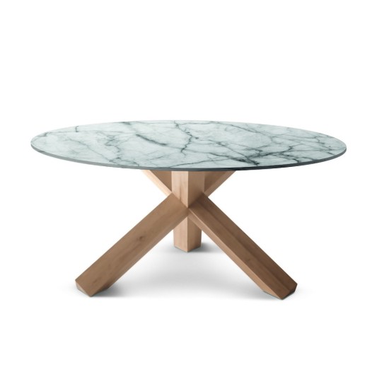 CASSINA LA ROTONDA TABLE - CRYSTAL