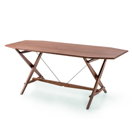 CASSINA CHEVALET TABLE EN BOIS