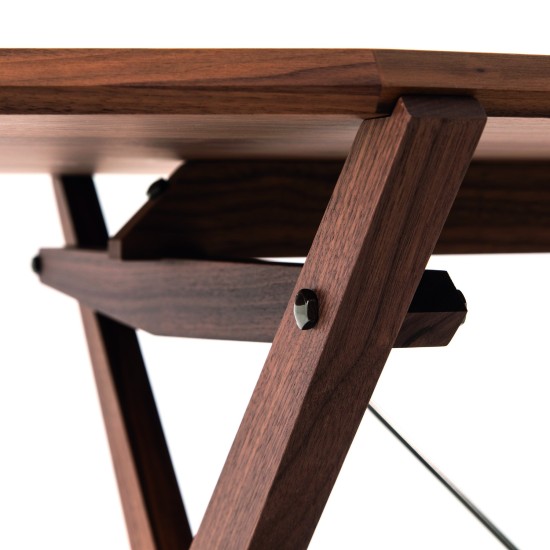 CASSINA CHEVALET TABLE EN BOIS