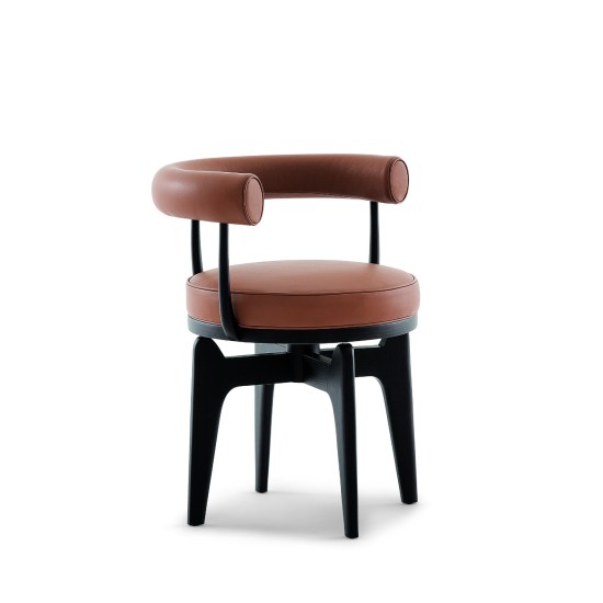 CASSINA INDOCHINE REVOLVING ARMCHAIR