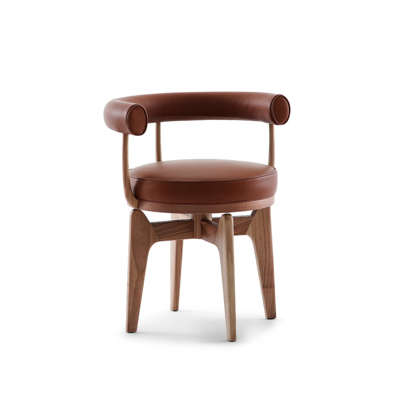 CASSINA INDOCHINE REVOLVING ARMCHAIR