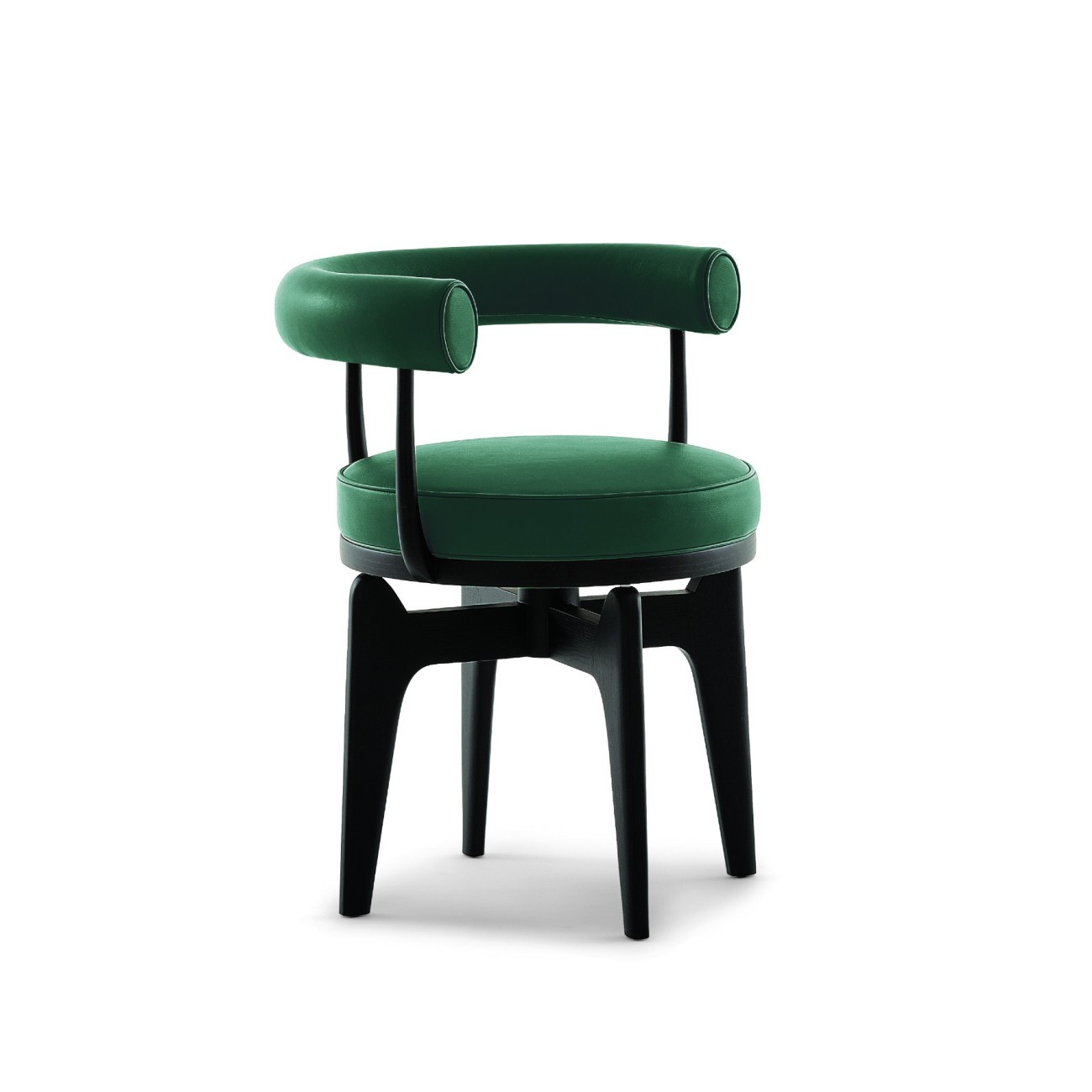 CASSINA INDOCHINE REVOLVING ARMCHAIR