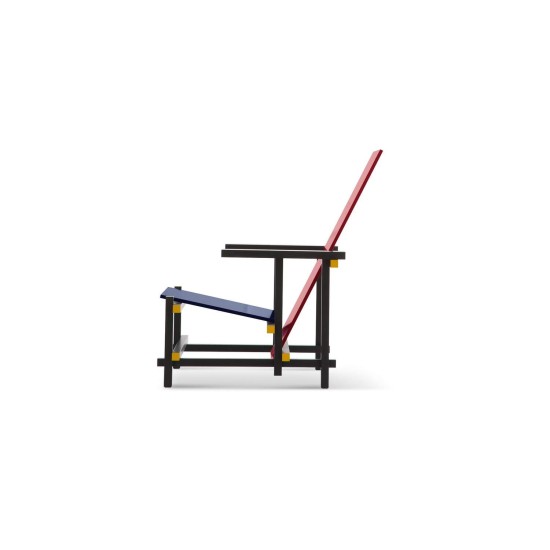 CASSINA FAUTEUIL RED & BLUE