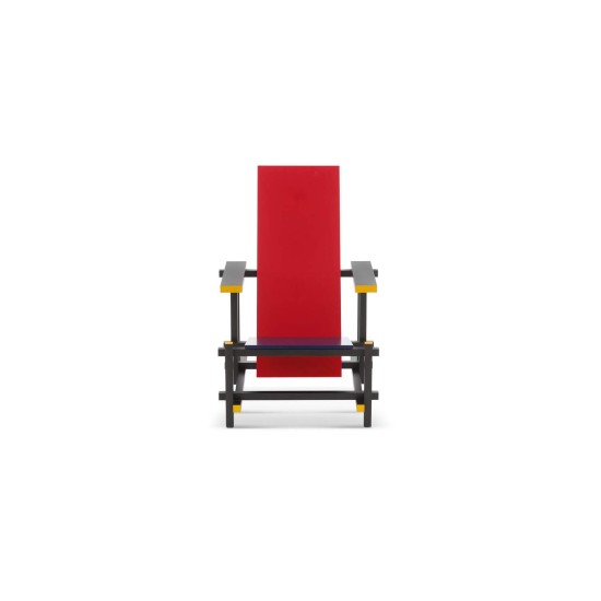 CASSINA FAUTEUIL RED & BLUE