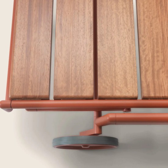 FLEXFORM - ATLANTE WOOD MÉRIDIENNE OUTDOOR