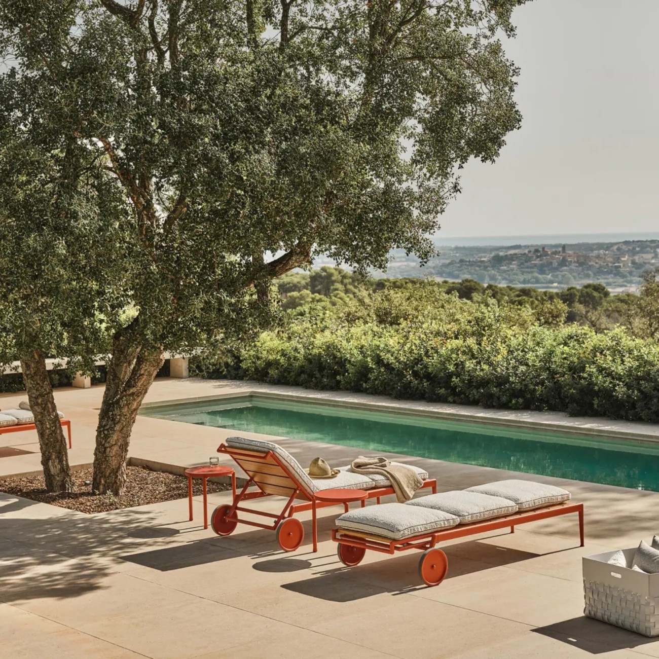 FLEXFORM - ATLANTE WOOD CHAISELONGUE OUTDOOR