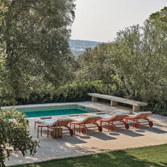 FLEXFORM - ATLANTE WOOD CHAISELONGUE OUTDOOR