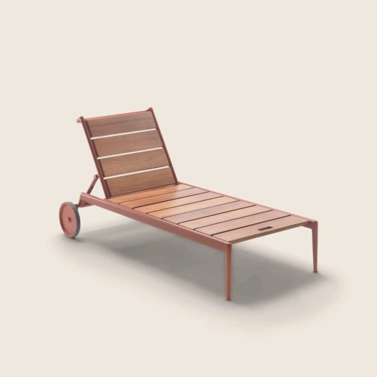 FLEXFORM - ATLANTE WOOD CHAISELONGUE OUTDOOR