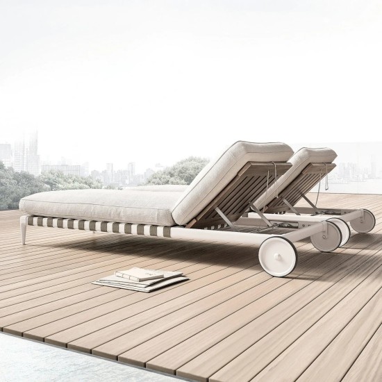 FLEXFORM ATLANTE CHAISE LONGUE OUTDOOR