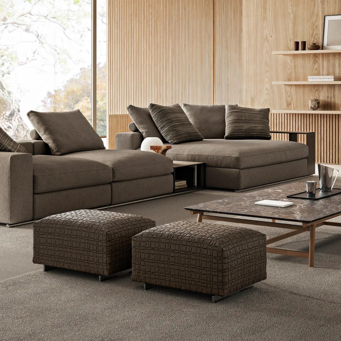 FLEXFORM BANGKOK POUF