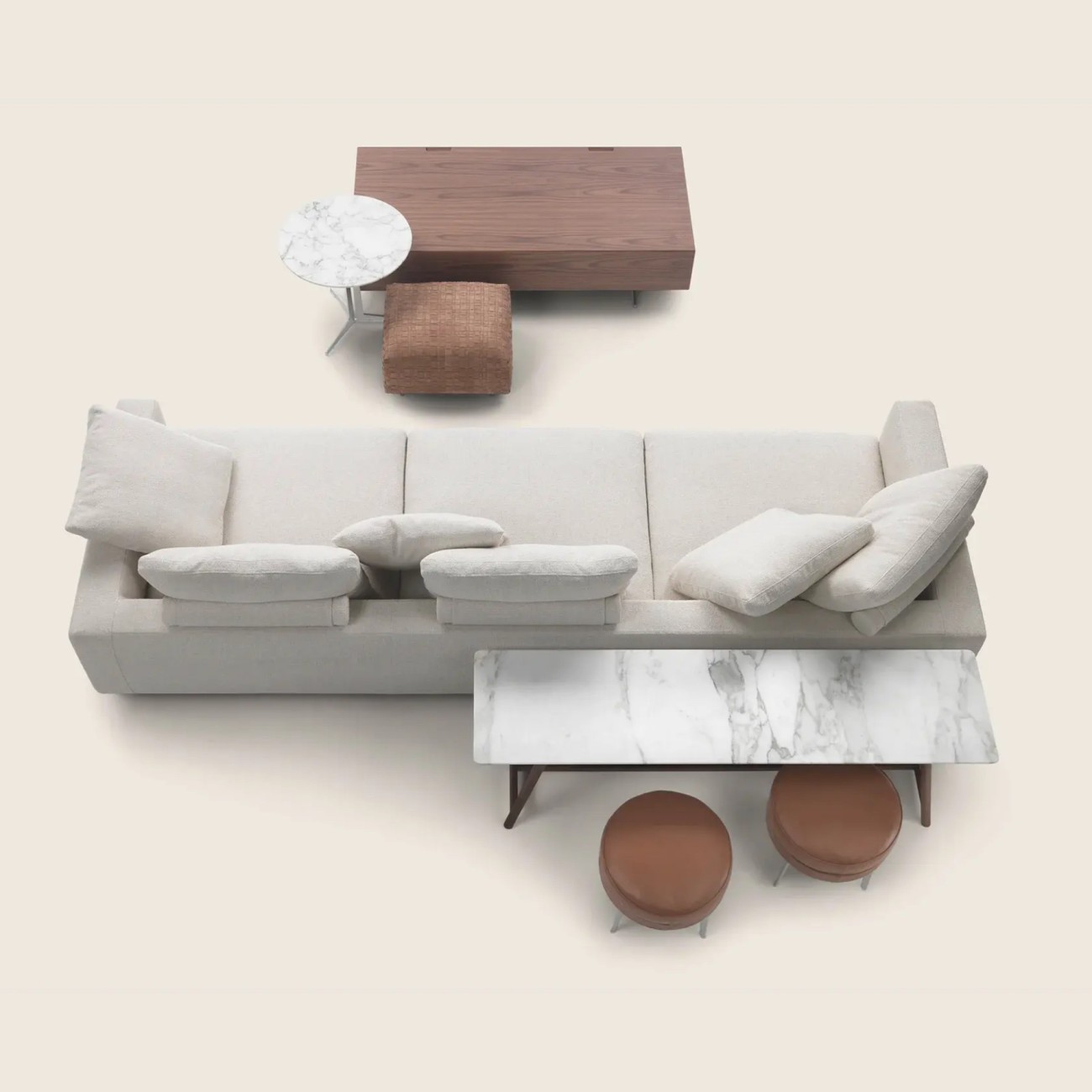 FLEXFORM CAMPIELLO CANAPÉ