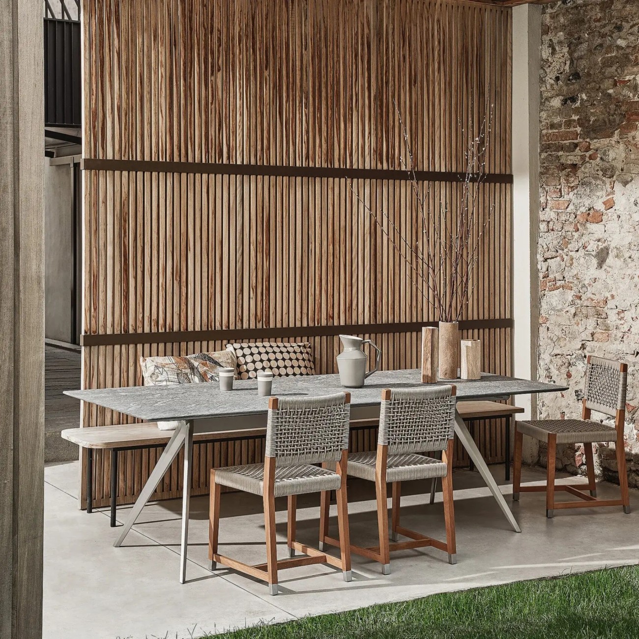 FLEXFORM DAFNE SEDIA OUTDOOR