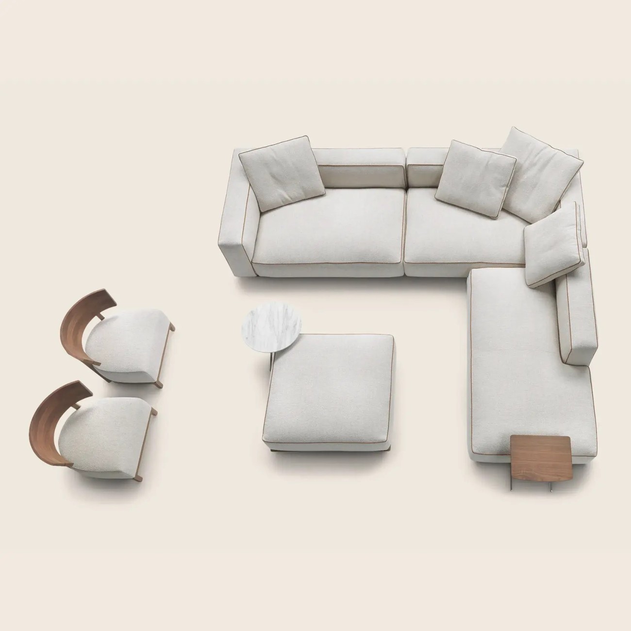 FLEXFORM GRANDEMARE CANAPÉ