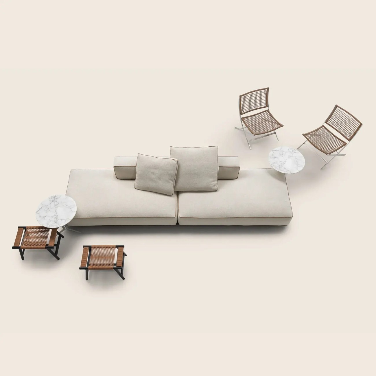 FLEXFORM GRANDEMARE CANAPÉ