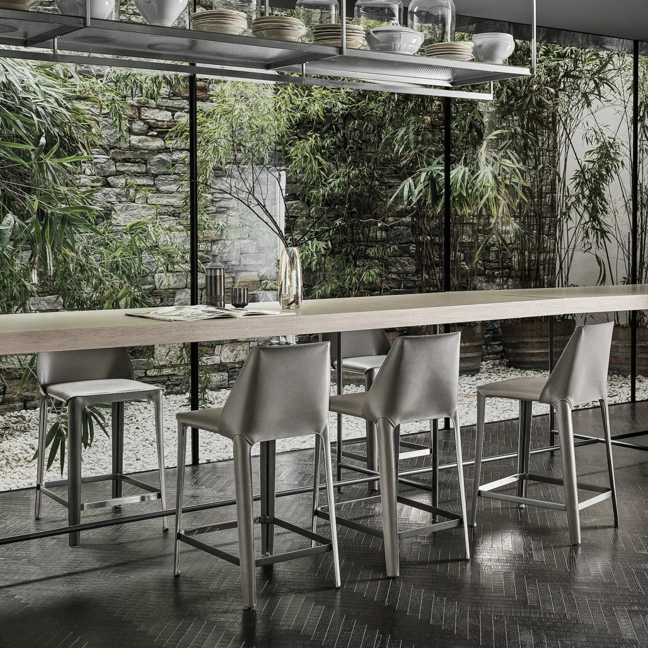FLEXFORM ISABEL TABOURET