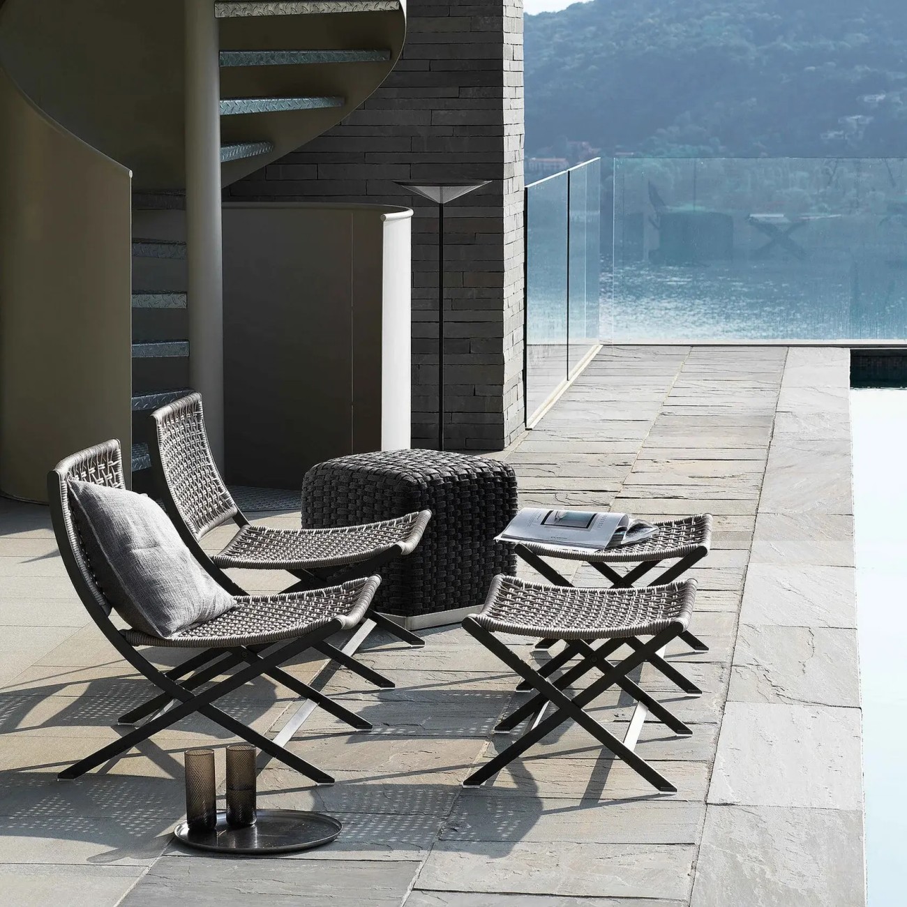 FLEXFORM PETER FAUTEUIL OUTDOOR