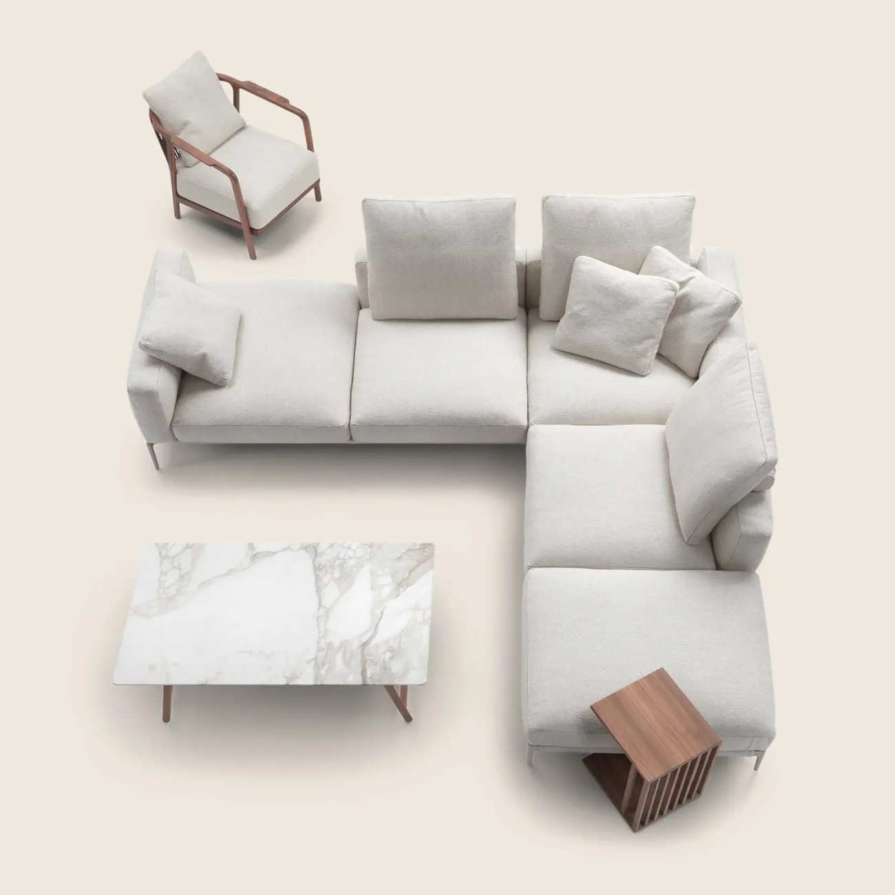 FLEXFORM ROMEO CANAPÉ