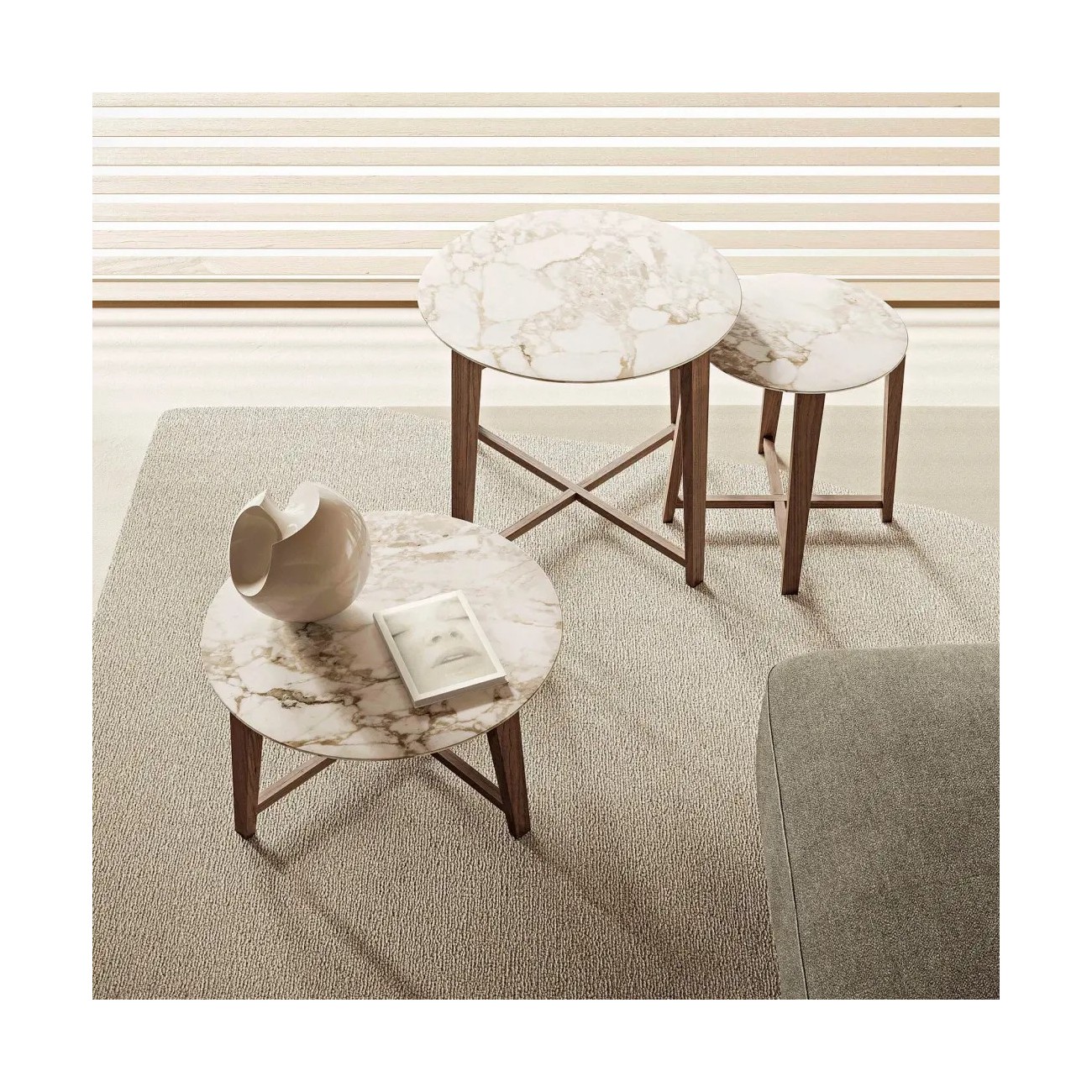 FLEXFORM TRIS TABLE BASSE