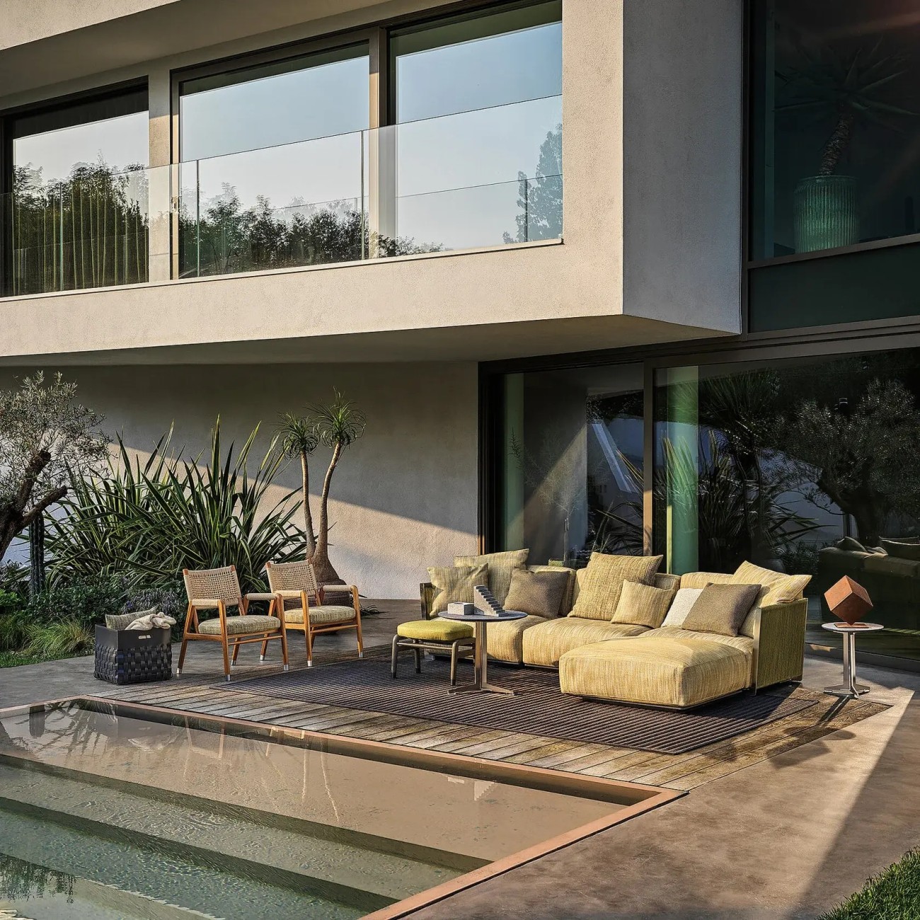 FLEXFORM VULCANO CANAPÉ OUTDOOR