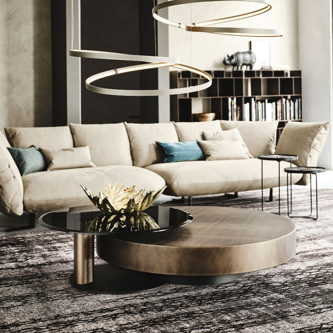 CATTELAN ITALIA ARENA TABLE BASSE