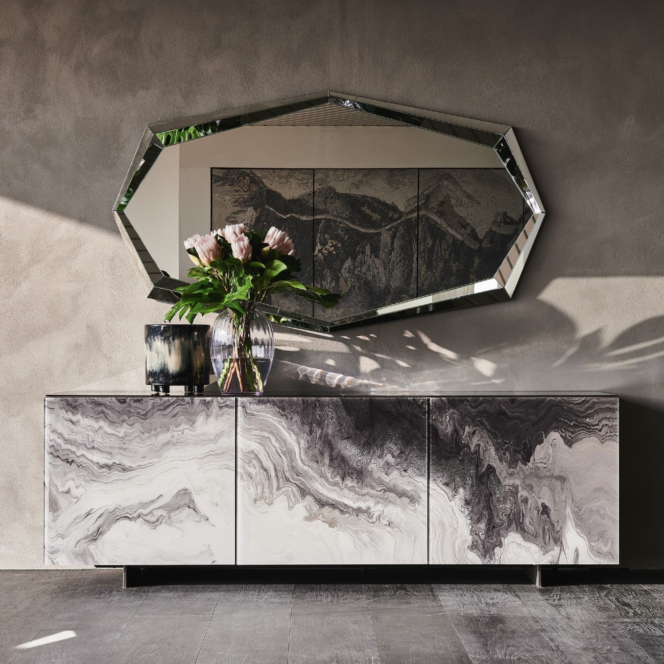CATTELAN ITALIA FOCUS CRYSTALART BUFFET
