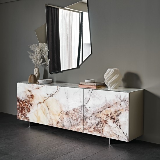 CATTELAN ITALIA FOCUS CRYSTALART SIDEBOARD