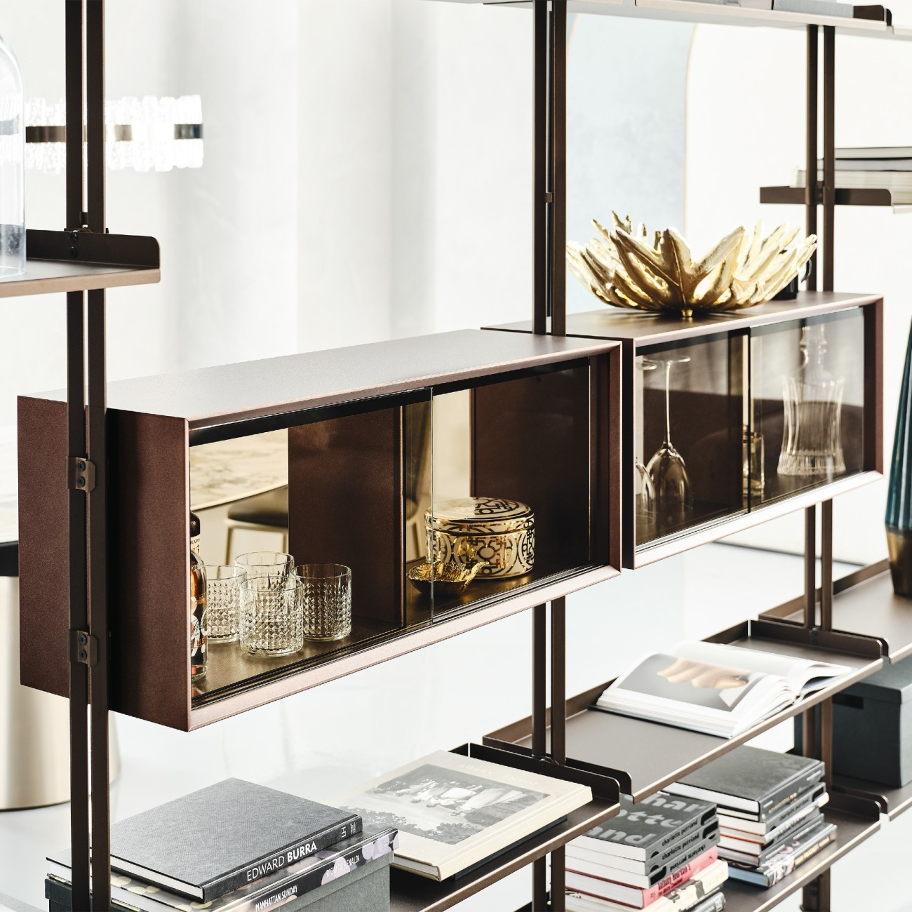 CATTELAN ITALIA FREEWAY MODULAR BOOKCASE