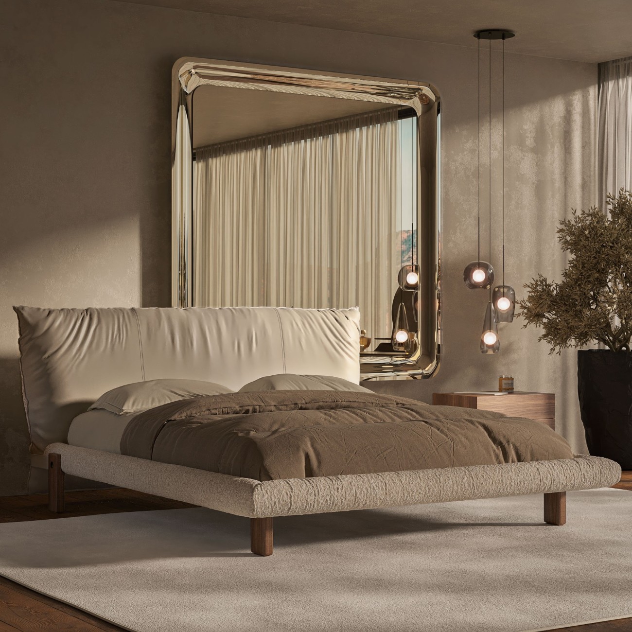 CATTELAN ITALIA BED PASCAL