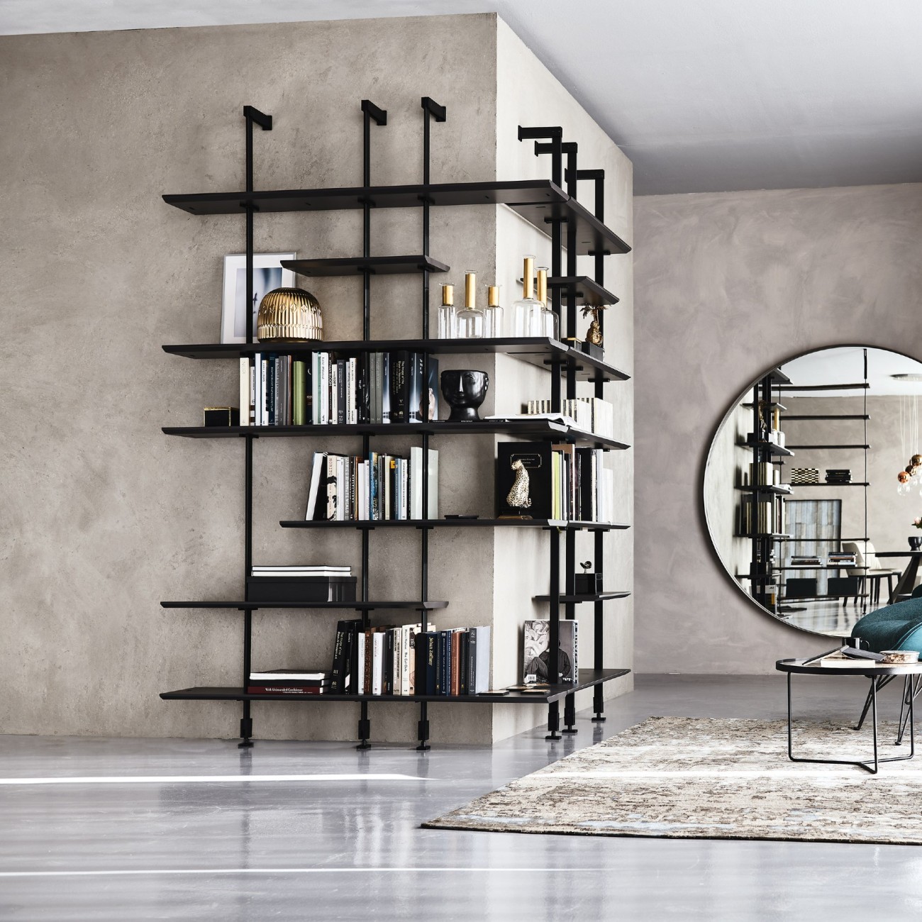 CATTELAN ITALIA BIBLIOTHÈQUE MURALE AIRPORT