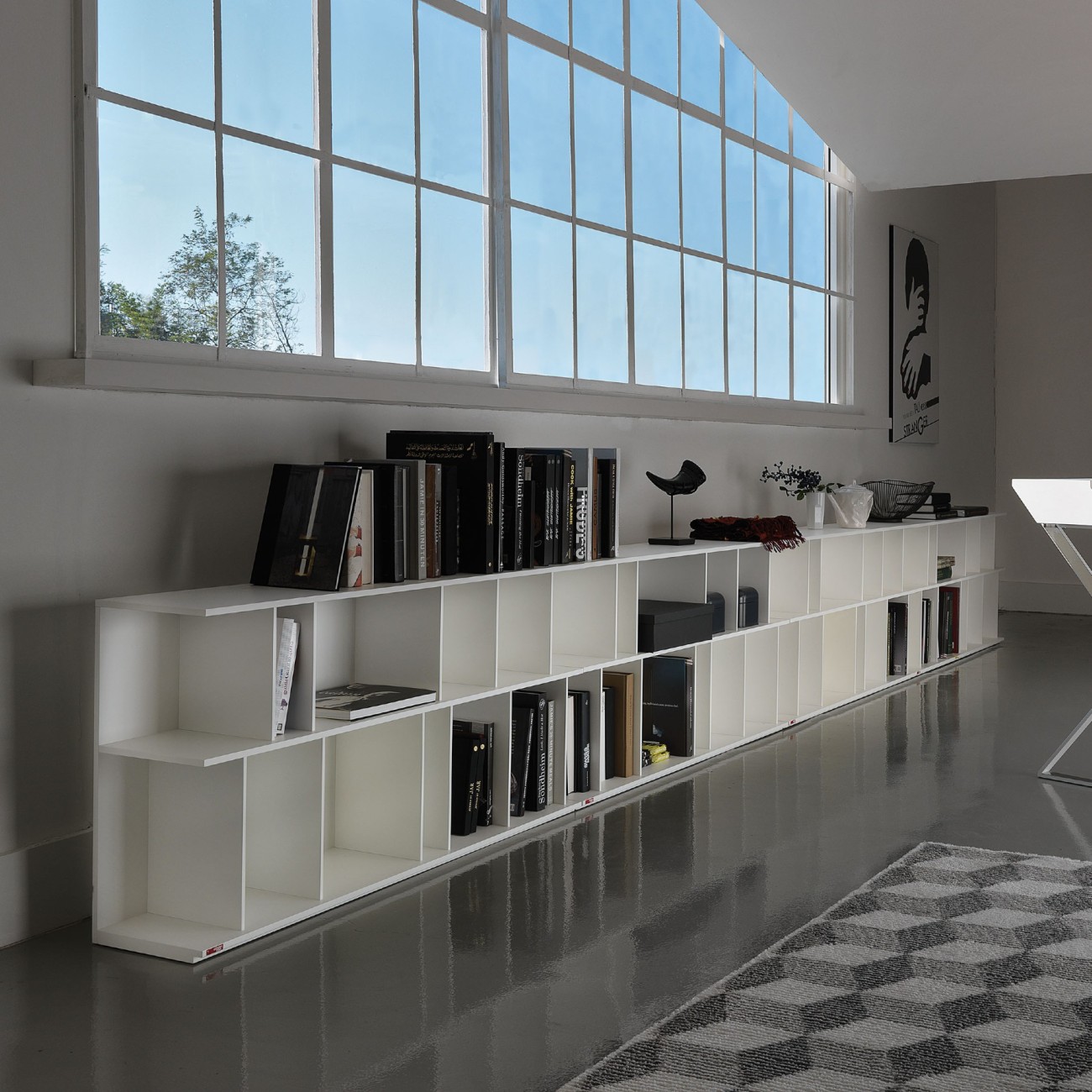CATTELAN ITALIA BIBLIOTHÈQUE WALLY
