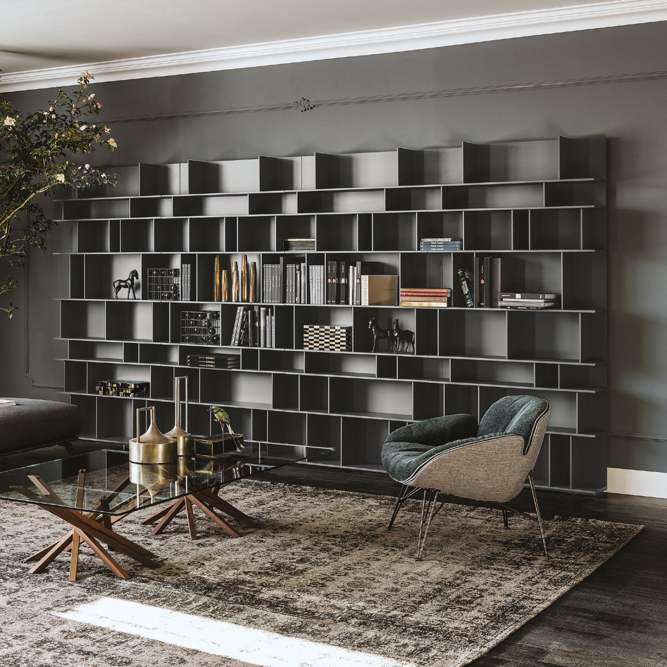 CATTELAN ITALIA BIBLIOTHÈQUE WALLY