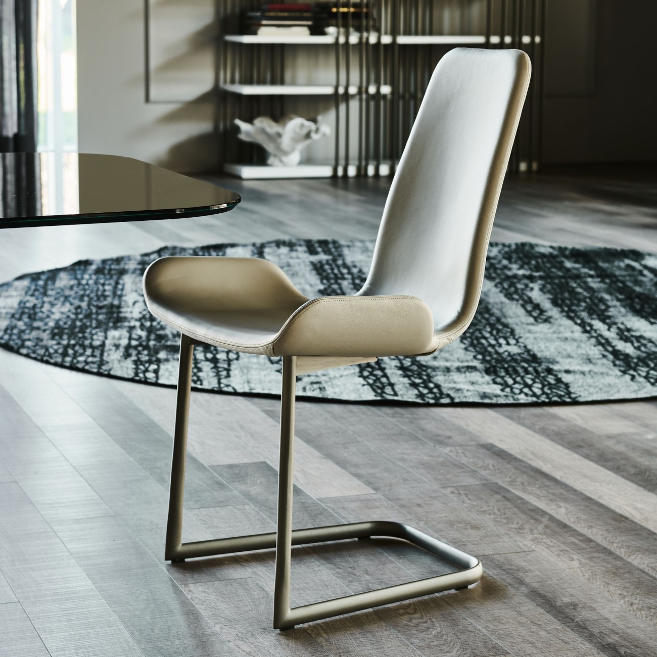 CATTELAN ITALIA CHAIR FLAMINGO CANTILEVER
