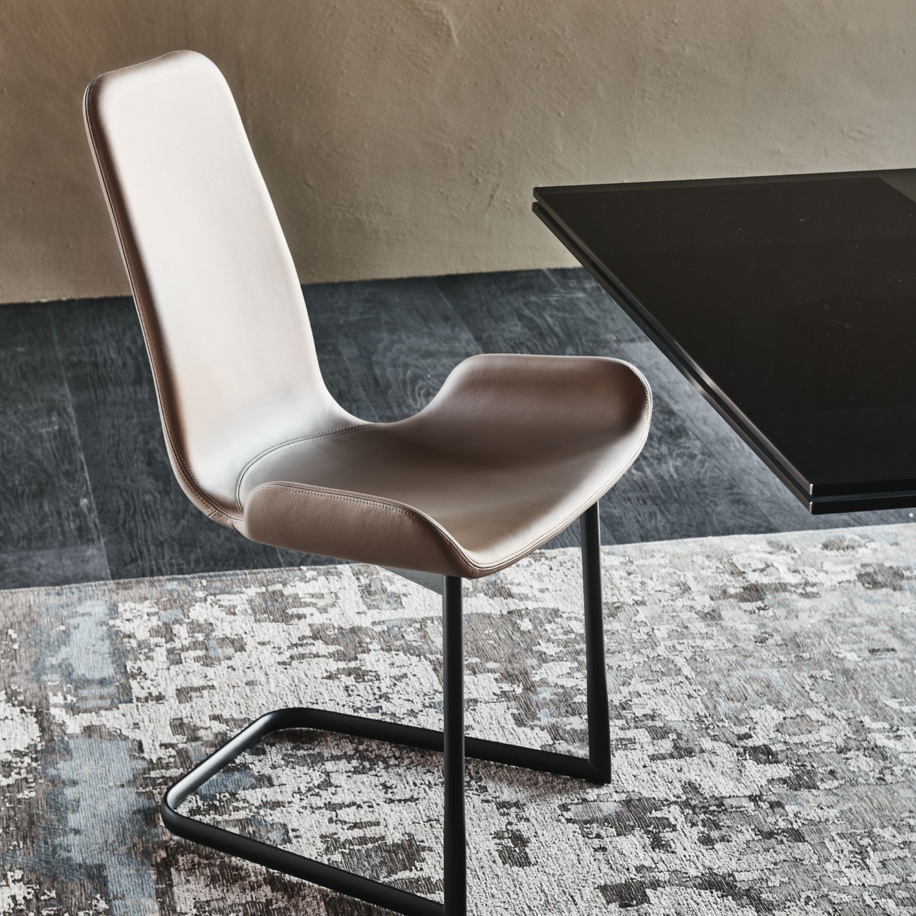 CATTELAN ITALIA CHAISE FLAMINGO CANTILEVER
