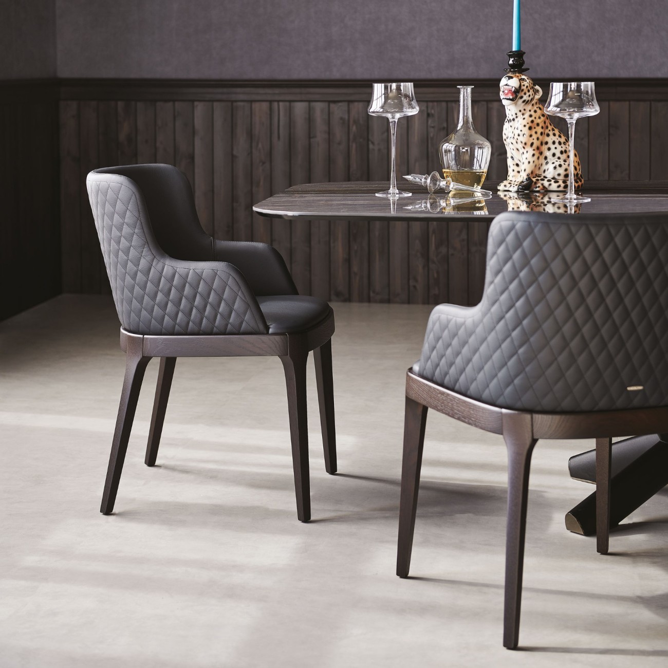 CATTELAN ITALIA CHAIR MAGDA COUTURE