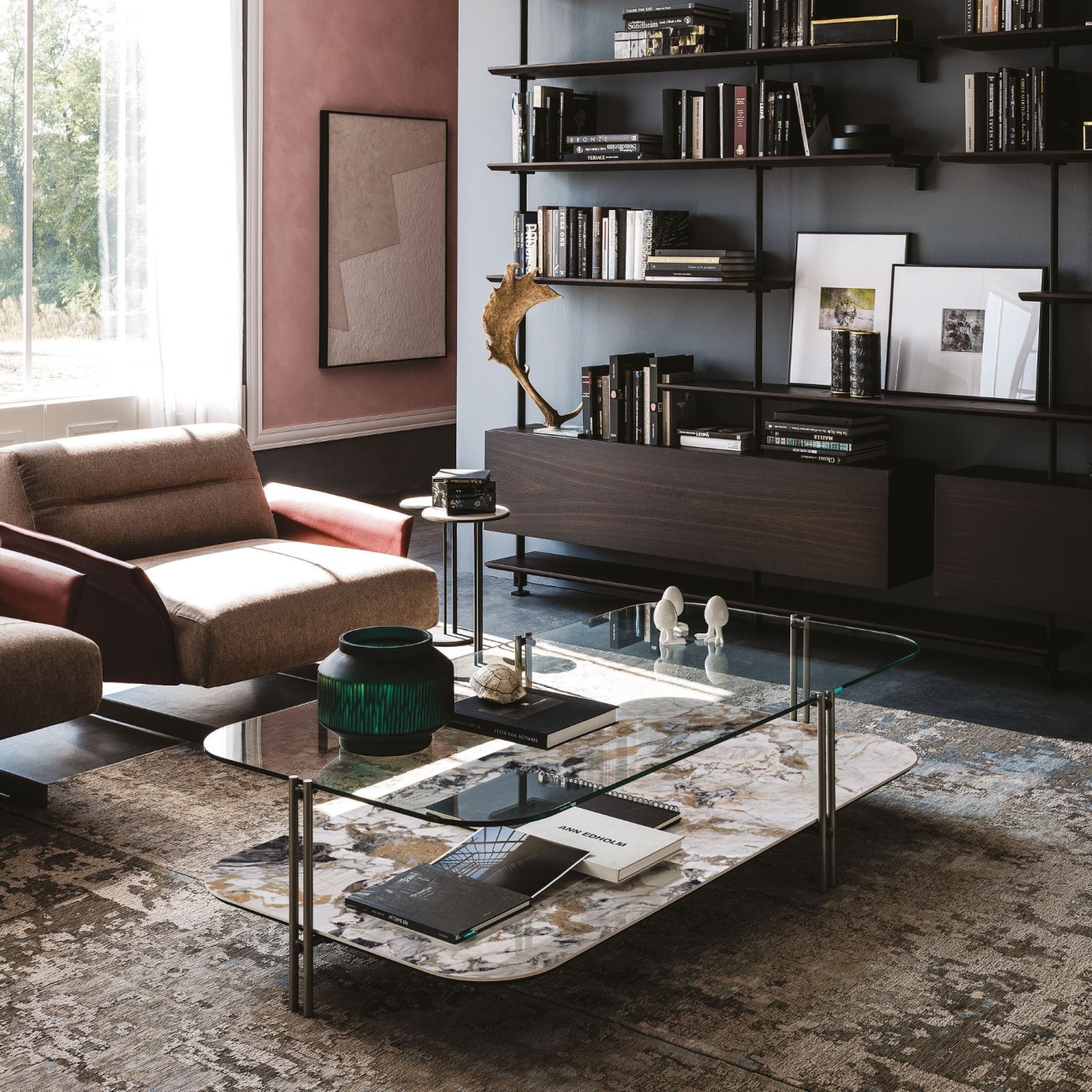 CATTELAN ITALIA TABLE BASSE BIPLANE