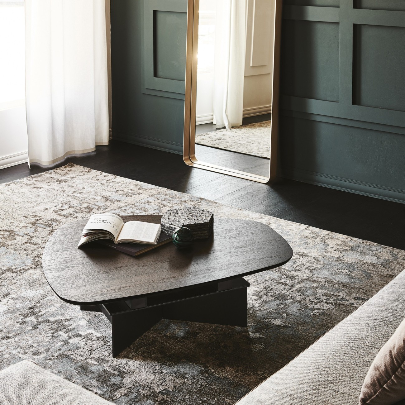 CATTELAN ITALIA TABLE BASSE ORLANDO